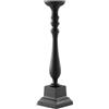 LE COQ PORCELAINE Stylos candelabro nero matt 1 fiamma h cm 38,5