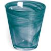 LE COQ PORCELAINE Zephyrus bicchiere vetro verde petrolio cl 23 (minimo 6 pezzi)