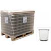 WECK Vasetto vetro cilindrico 580 ml senza coperchio in thermopallet 624 pezzi 20017 (minimo 624 pezzi)