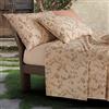 Gabel Completo letto in CALDO cotone MATRIMONIALE articolo (ALBA variante fiori di pesco)