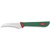 Sanelli Premana Professional Coltello Petty Knife, Acciaio Inossidabile, Verde/Rosso, 19.0x1.5x2.8 cm