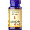 Puritans Pride Vitamina E 400 UI e selenio 50 mcg 100 Capsule molli a rilascio rapido
