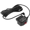 CGEAMDY OBD Cavo Alimentazione, Cavo Diagnostico Connettore OBD, Dash Cam Telecamera Cavo OBD Alimentazione con Interruttore Due Modalità, Mini USB Adattatore Alimentazione Caricatore, per Auto