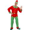 W WIDMANN MILANO Party Fashion Costume da Elfo aiutante di Babbo Natale uomo donna taglia S
