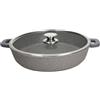 Tognana Tegame 2 Manici con Presine D36 cm in Alluminio