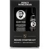 Percy Nobleman Kit di Avvio per la Barba di Percy Nobleman, Un Kit per la Cura della Barba Contenente Olio per la Barba e Detergente, adatto come riempitivo per calze, 30ml / 75ml
