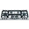HOTPOINT ARISTON piano cottura a gas da 90 cm PHN 961 TS/IX/HA PHN961TSIXHA 6 fuochi griglie in ghisa - PHN 961 TS/IX/HA