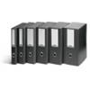 LEONARDI Scatola portaprogetti LEONARDI Plus VIP 25,5x35,5 cm PPL antracite dorso 10 cm 1007301 (Conf.5)