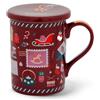 Neavita Christmas Infusion - Herba Infuser Infusiera Natale Rossa, 340ml