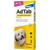 Elanco AdTab Lotilaner 112mg Antiparassitario per Cani 2,5-5,5Kg, 3 compresse