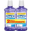 Oral-B Fluorinse Collutorio Anticarie e Protezione Placca Bipacco, 2 x 500ml