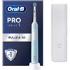 Oral-B PRO Series 1 Spazzolino Elettrico Blu + 1 Testina + Custodia