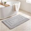 GRANNY SAYS Tappeto Bagno 60x90 cm, Tappetino Bagno Antiderapant, Tappetino Vasca Antiscivolo, Tappeto da Bagno Grande, Tappeto Antiscivolo Bagno, Passatoia Bagno Grigio