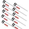 BODYGAD 10 Pezzi Morsetti da Falegname, 50 * 300mm Morsetti per Legno a F Set di Morsetti a Vite Professionale per Lavori di Falegnameria Fai Da Te, Lavoro Morse Morsetti