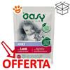Oasy Cat Bocconcini in Salsa Adult con Agnello - Lattina Da 85 Gr - CONFEZIONE RISPARMIO