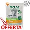 Oasy Cat Bocconcini in Salsa Adult Sterilizzato con Pollo - Bustina Da 85 Gr - CONFEZIONE RISPARMIO
