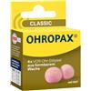 OHROPAX Tappi per le Orecchie Classic - Tappi per le Orecchie in Cera per Protezione dal Rumore, Umidità e Vento, Isolamento SNR 21 dB