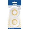 MILAN Blister 2 nastri biadesivi 15 mm x 10 m