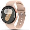 Higgs Cinturino 20mm Compatibile con Samsung Galaxy Watch 7/6/5/4/FE 40mm 44mm, Galaxy Watch 4 Classic 42mm/46mm/5 Pro 45mm, Watch 6 Classic 43mm 47mm - Sportivo in Silicone