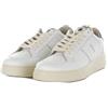 SAINT SNEAKERS Bianca Uomo in Vera Pelle GOLFBIANCOFORESTA Bianco 44