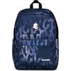 Invicta Zaino Scuola Carlson Fantasy, Blu, Zaino Mono Scomparto Con Tasca Porta PC o Tablet e Tasca Porta Borraccia, Zaino Superiori, Università e Viaggio, Ragazza Donna