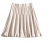 RWGSNB Gonne da Donna, Gonna a Coste in Maglia per Donne UK Minigonna da Donna Gonne a Pieghe con Elastico in Vita Gonna Corta a Balze Tinta Unita Gonna Invernale a Vita Alta in Maglia per Tutti I G