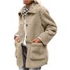 Generico Piumino Imbottito Invernale da Donna con Cappuccio e Pelliccia Sintetica Puffer Jacket Donna Giacca Invernale Imbottita Donna s/m/l/xl/xxl/3xl