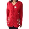 fratelliditalia.org Camice lavoro casacca Donna zip manica lunga Natalizio estetista maestra scuola Natale Colore A1 Taglia L