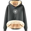 EJIMUQO Regalo Donna Natale Tuta Larga Donna Giacca Blu Donna Elegante Felpa Donna Senza Cappuccio Firmata Pigiama Donna Felpato Felpa Lupo Bambino Giacca Donna Blu Felpa Bimbo