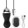 ModexO Uovo vibrante Vibratore per masturbazione da donna con telecomando senza fili a 10 frequenze Ricarica USB Vbrating Jumping Egg Silicagel Sex Machine