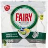 Fairy Platinum Tutto in Uno Limone, Pastiglie per Lavastoviglie, 15 Capsule, per Sfide Difficili, Pulisce i Residui di Grasso nel Filtro