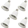 DZYDZR 5pcs Conversione Portalampada E14 a E27 Adattatore Adatto Per Lampadine a LED