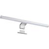 SEBSON LED Lampada da Specchio Bagno 40cm con Interruttore Touch e Spina - Bianca Neutra 4000K 8W 550lm IP44 - Luce Specchio Bagno, Luci per Specchio da Trucco