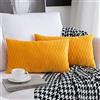 Sunia Fodera per Cuscino di tiro Set di 2 Federe per Cuscino 30x50cm Rettangolare Decorativa Fodere per Cuscini Moderne in Velluto per Divano Letto Divano Sedia Camera da Letto Soggiorno Copricuscini