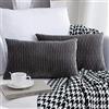 Sunia Fodera per Cuscino di tiro Set di 2 Federe per Cuscino 30x50cm Rettangolare Decorativa Fodere per Cuscini Moderne in Velluto per Divano Letto Divano Sedia Camera da Letto Soggiorno Copricuscini