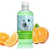 Nobleza Shampoo cani bianchi, shampoo per cani pelo bianco - eliminare macchie in modo sicuro, No Candeggina o Perossido, shampoo per maltese, Bichon e Schnauzer Fragranza Arancio 250ml