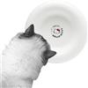 LucyBalu® Hello Kitty Drop Ciotola rialzata per gatti porcellana I Bianco