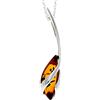 SilverAmber Jewellery Lovely 925 in argento Sterling e ambra baltica designer ciondolo GL307