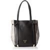 Guess Alessandra Carryall Borsa a Mano, Donna, Nero (Black Multi)