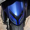 Resin Bike Adesivi Scooter Compatibile con Kymco Xciting 400S 2019. Protezione Parafango Maxiscooter da Urti e Graffi. Adesivo Resinato con Effetto 3D - Made in Italy