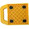 KATSU Tools KATSU Set di 4 Caravan Jack Pads Stabilizzatore con Manico e Gomma Antiscivolo, Cuscinetti Stabilizzatori Universali per Camper, Supporti di Fissaggio per Roulotte 220x162x22mm