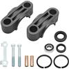 Mabutingti Kit revisione piastra sterzo con boccole cuscinetti paraoli e rondelle adatto per Yama-ha Raptor Banshee Warrior Wolverine YFZ450 Grizzly Big Bear Kodiak Bruin Timberwolf 350 400 450 550 600 660 700