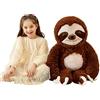 IKASA Bradipo Peluche Gigante Giocattolo,Animali di Peluche XXL XL Grande Giganti Enorme 78cm Jumbo Animale Grasso,Regali per Bambini Ragazze