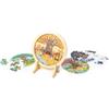 Hape Puzzle a strati delle 4 stagioni - Set di Puzzle Tematici per Bambini, Gioco di Logica e Sviluppo delle Abilità Motorie