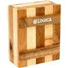 Logica Giochi - Lo Scrigno Zebra - Scatola Segreta - Rompicapo in legno - Difficulta 3/6 Difficile - Collezione Leonardo