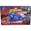 Eolo Battle Cubes Marvel Spiderman Battle Arena Set - Glow Venom + Metallic Spiderman 38063 Multicolore