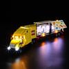 GEAMENT Set di Luci LED Compatibile Con LEGO Camion per le consegne giallo - Kit Di Illuminazione per City 60440 (Modello di mattoncini non incluso)