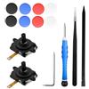 Xiciki 2 PCS Replacement Analog Joystick for Oculus/Meta Quest 2 Controller, Left or Right Joystick Analog Thumb Stick Repair Kit with Joystick caps, VR Analog Thumb Stick Repair Tool Replacement Accessories