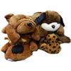 TrAdE Shop Traesio BORSA ACQUA CALDA ELETTRICA A FORMA DI PELUCHE CANE SCALDINO SCALDA MANI LETTO