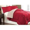 Corredocasa Piumone Matrimoniale Invernale, Made in Italy - Morbido Double Face, Trapunta Invernale da 350gr/mq Microfibra Manopesca Traspirante e Anallergica (Rosso Panna, Matrimoniale)